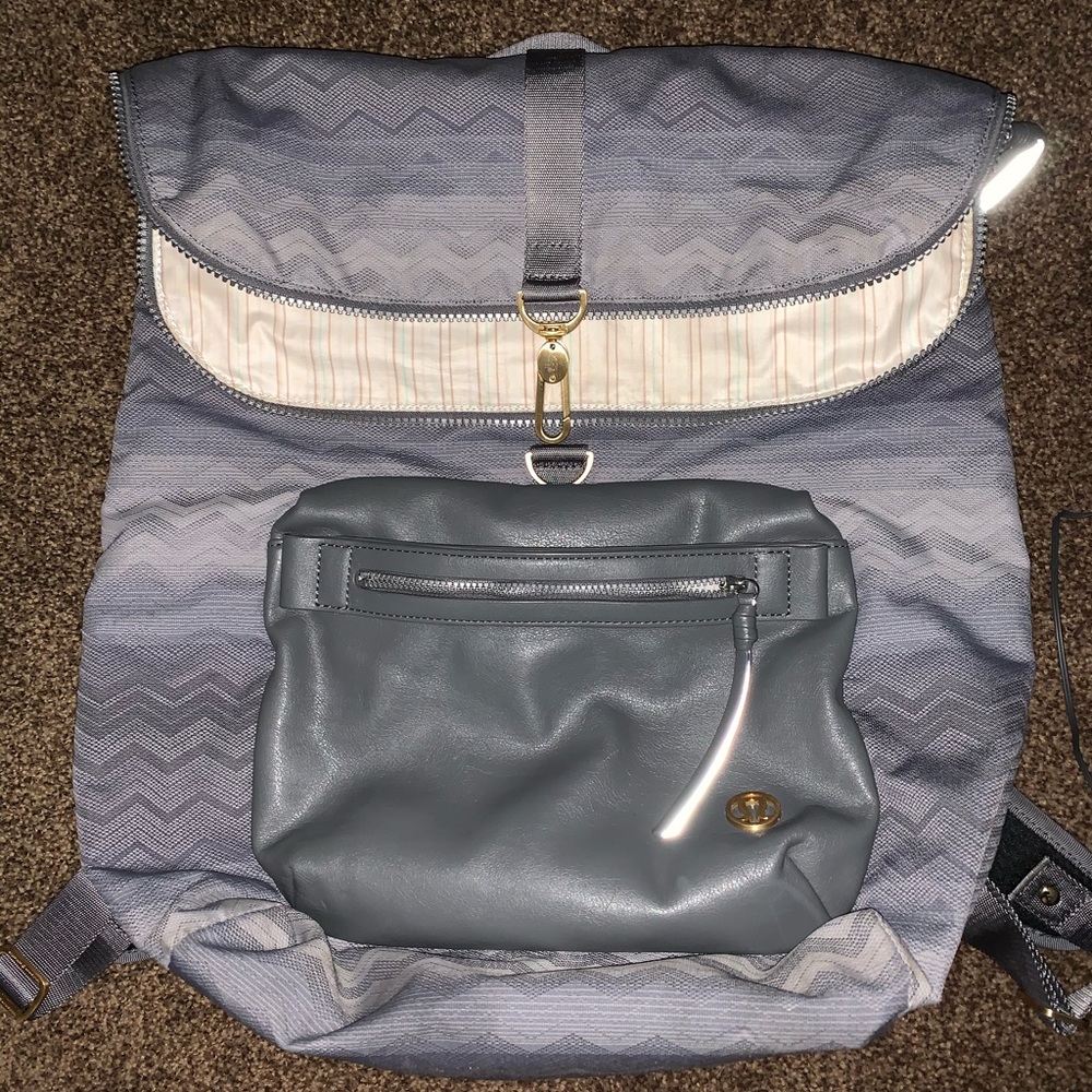 Lululemon Kickin’ It backpack.